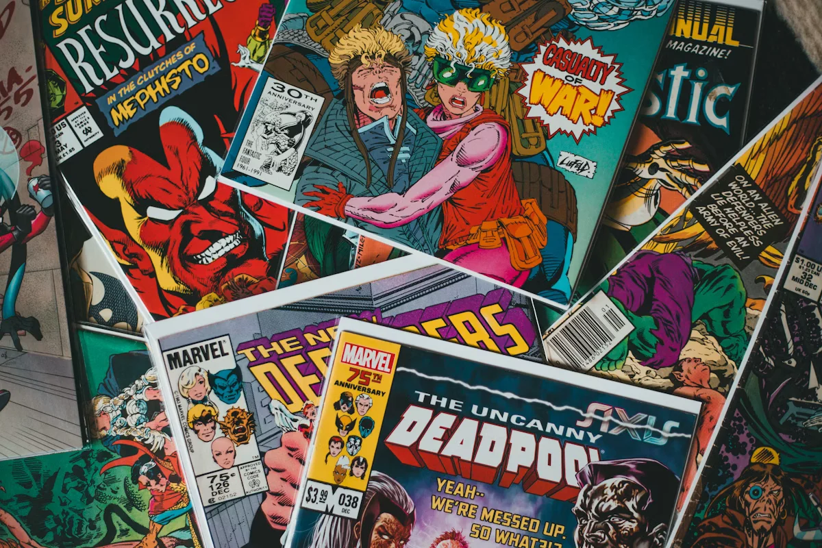 Comic-inspired visual representing regular articles on Comixs.blog