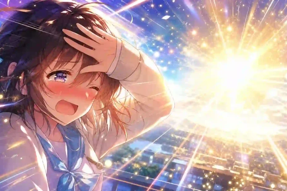 yamete kudasai, mabushii desu