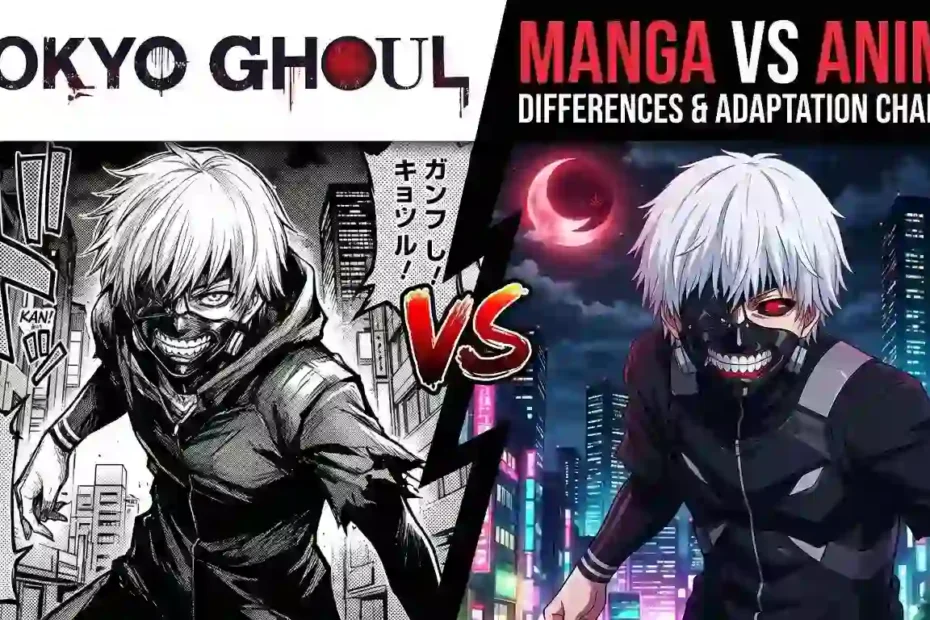 Tokyo Ghoul Manga vs Anime